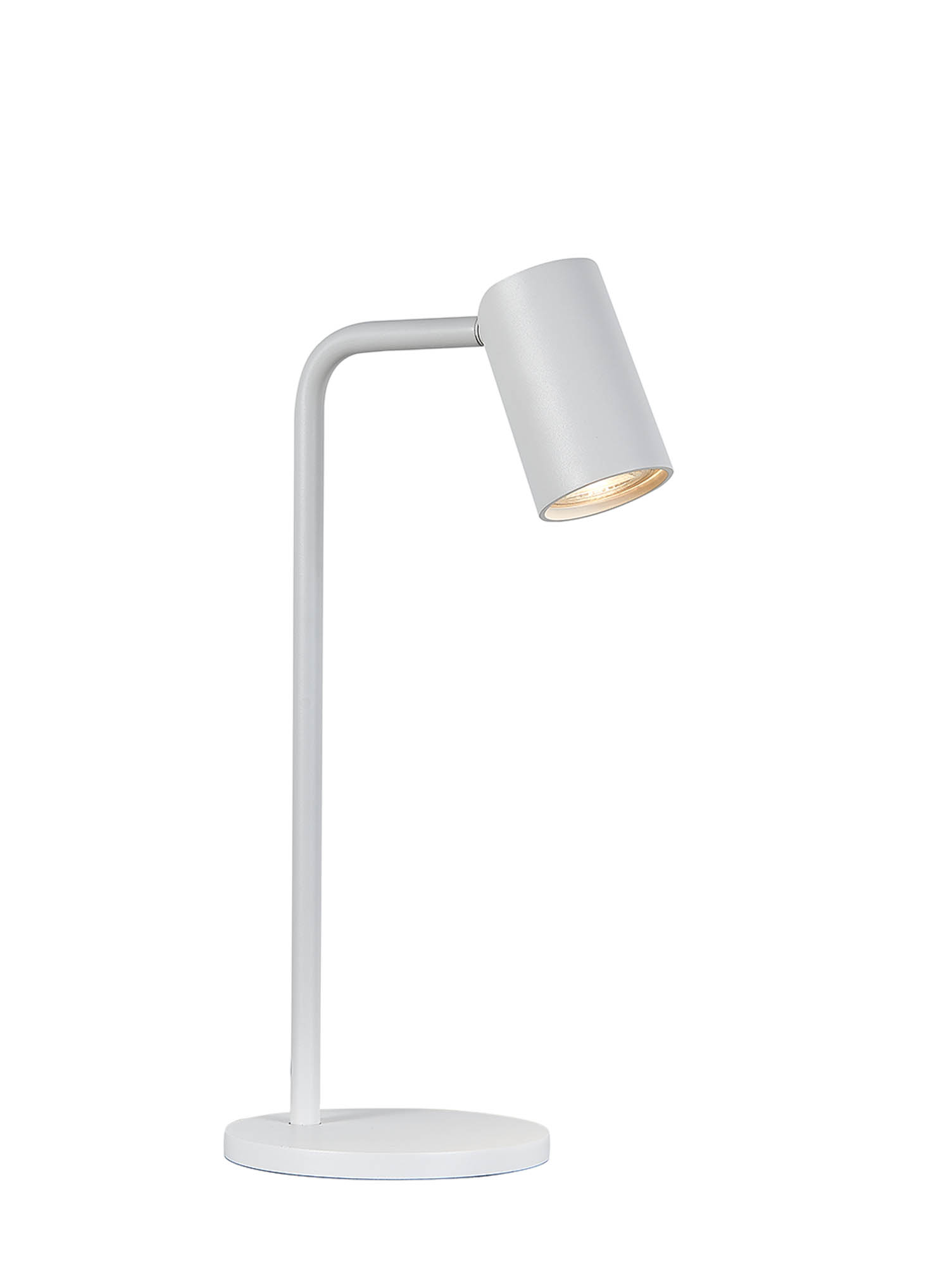 M7520  Sal 36.5cm 1 Light Table Lamp Matt White